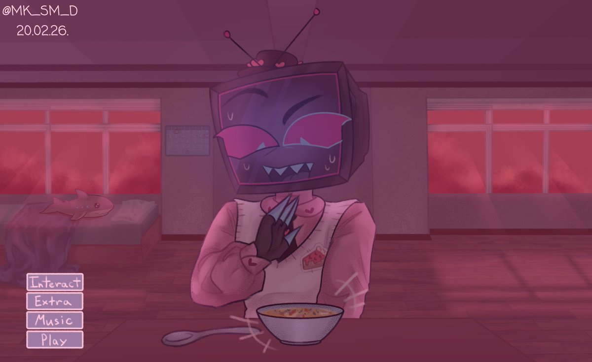 MK_Sm_D's tweet photo. Vince After Story
(4/7)
I'm drawing your requests!! Today we're feeding him!!

Gift: soup after a long period of starvation

#HazbinHotel #HazbinHotelVox https://t.co/ptOQMRwiEO