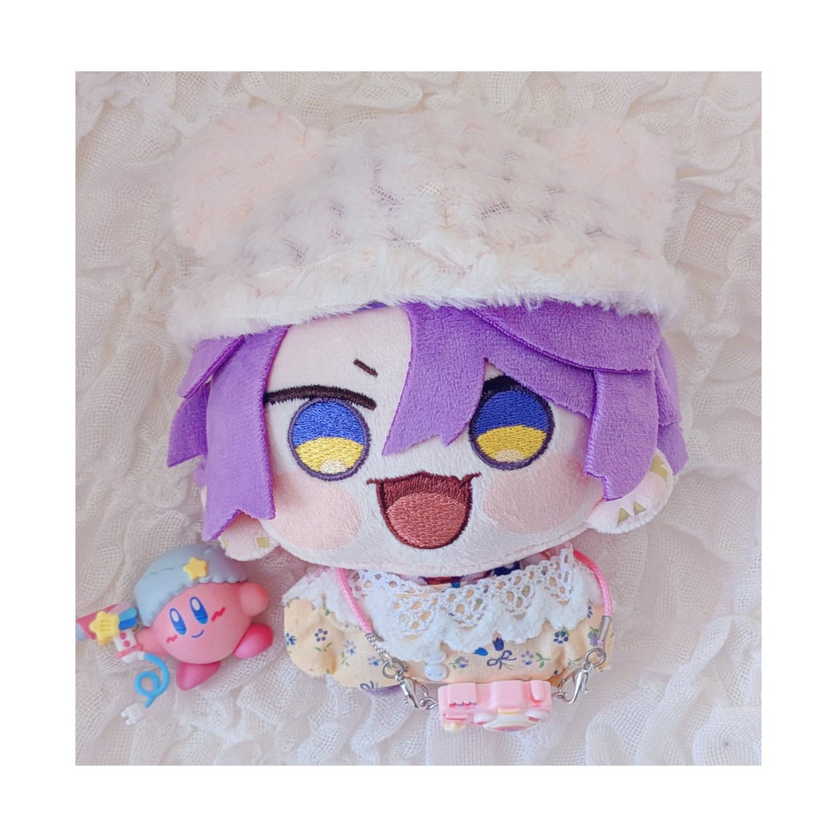 ぱぺ用の服とぬい用の帽子がぴったり