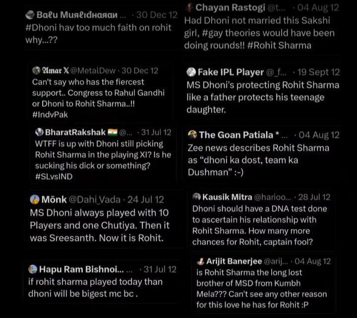 Let it be unpopular, Dhoni was already a big and established name in 2007 wouldn't have made a problem.

But Rohit Sharma's career would've ended in 2012 if not for Dhoni, people literally abused him for backing Rohit 😂