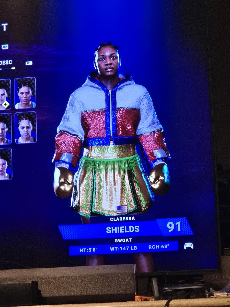 Guardgrl24's tweet photo. @Claressashields Just got Undisputed and my night was made to see you in it 🥰 https://t.co/iAltW3EHcv