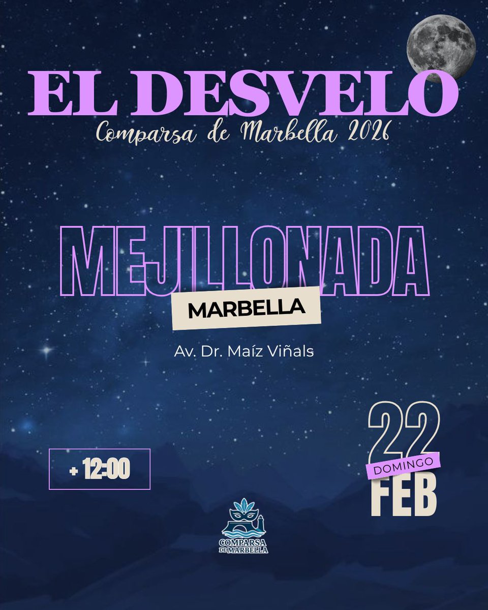COMPARSA DE MARBELLA tweet media