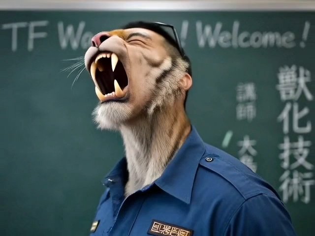 KaosaGaou's tweet image. #GrokAI #transfur #weretiger
#獣化技術
獣化咆哮🐯💕