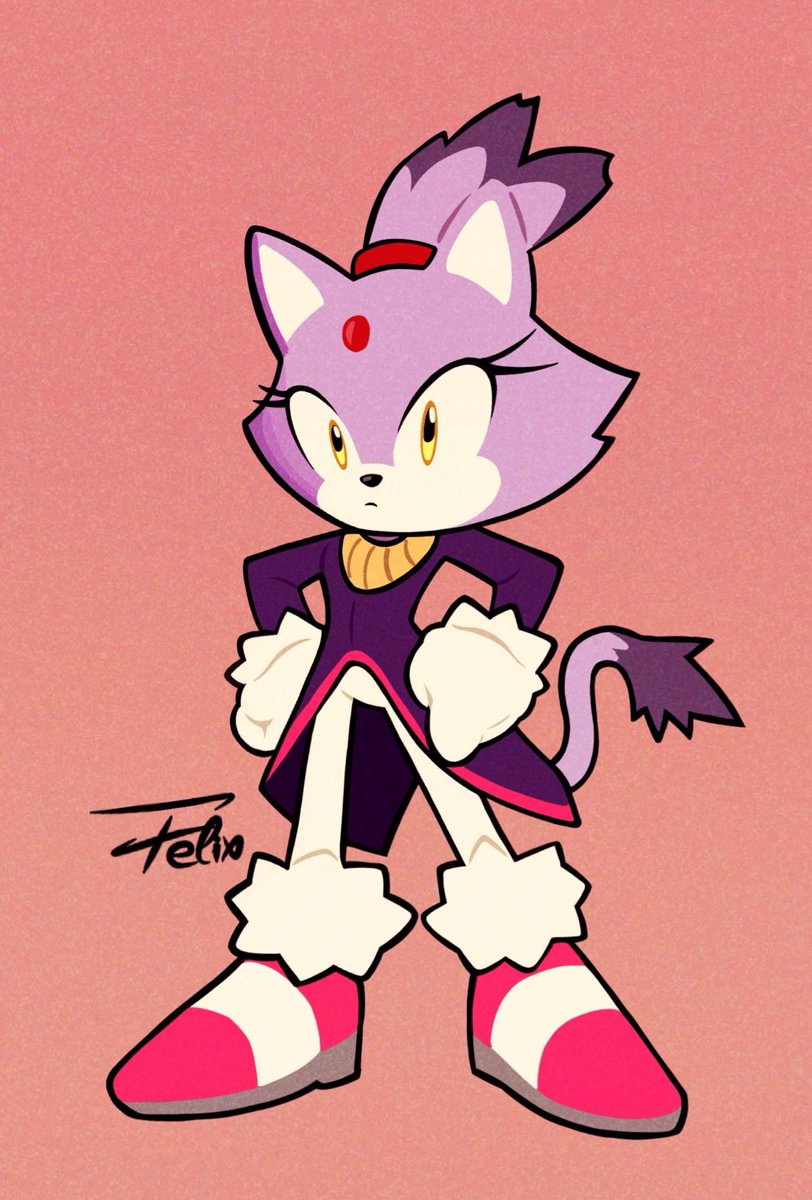 Blaze la gata de ds #sonicfanart