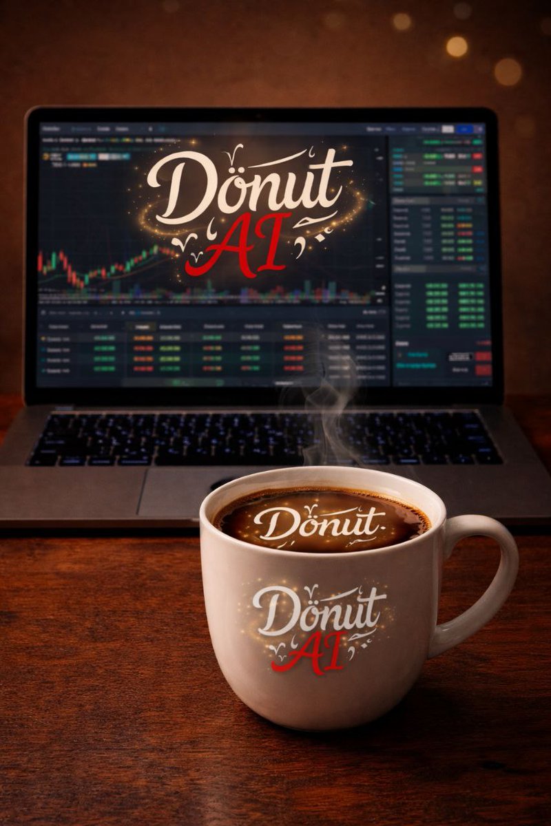 AyatBinta13101's tweet image. There’s something powerful about trading with Donut AI ☕📊
A fresh cup of coffee beside you, charts moving in real time, strategies building step by step.
The steam rises slowly while the market stays alive.
Calm environment. Sharp focus. Smart decisions. #donut @gigiwi