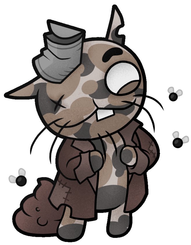 Wiggletz's tweet photo. @edmundmcmillen I need a Boris Pillow ASAP https://t.co/l384X6A1tA