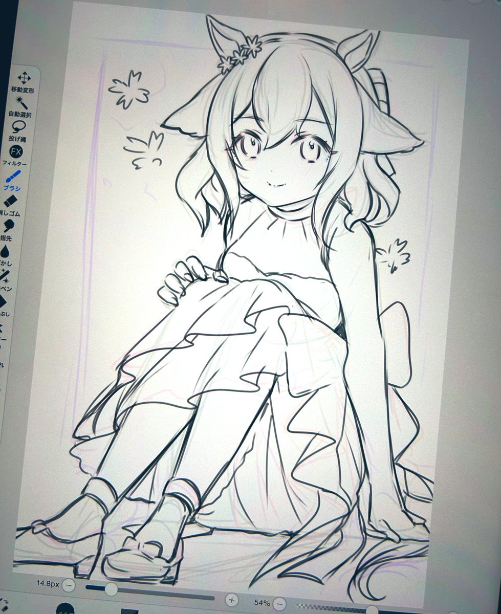 チヨちゃんラフ 