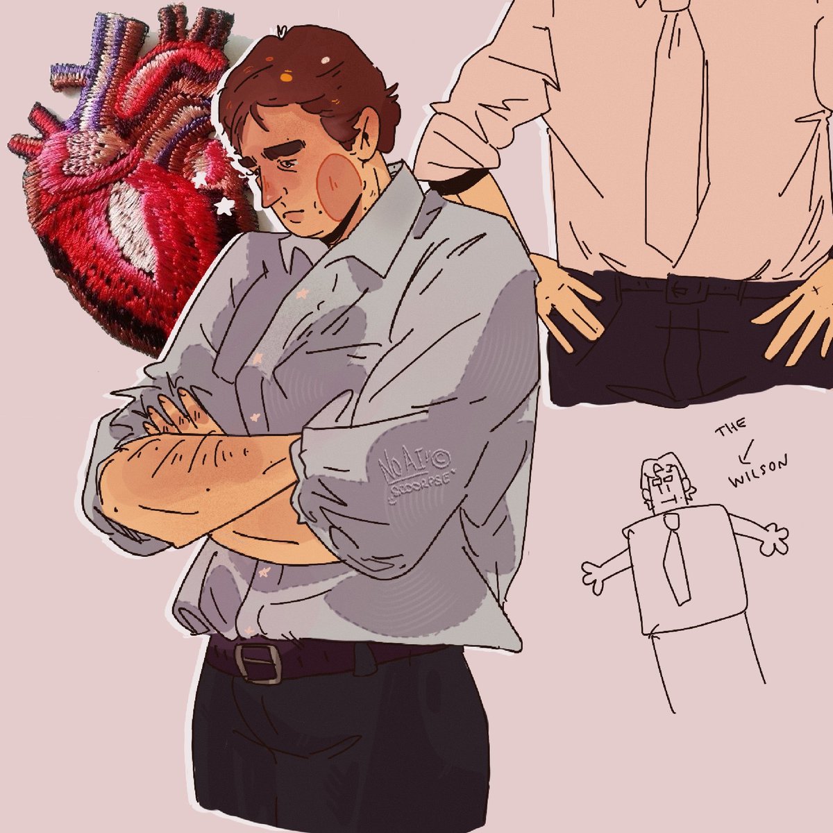 scoorpse's tweet image. my beautiful neglected pou #wilson #housemd [reupload sowwy]