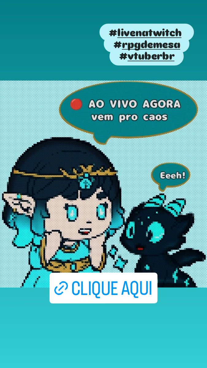 Assista elenamedyofc comigo na Twitch! twitch.tv/elenamedyofc?s…

#twitch #aovivo #rpgdemesa #vtuberbr