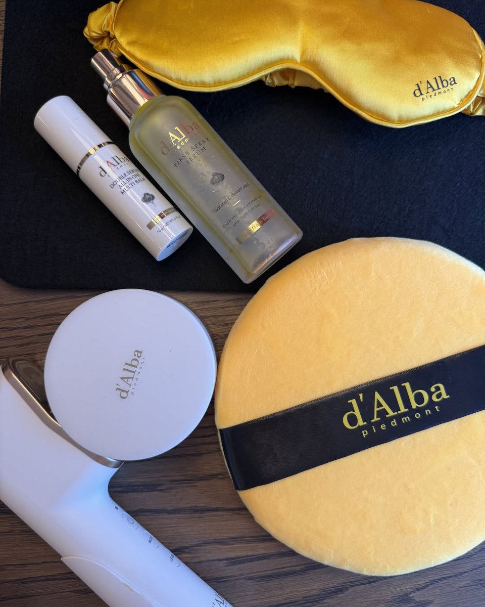 kaleycuocohnorm's tweet photo. Jamiemakeup our secret to Glow ✨✨✨ we're obsessed with @dalba_global and we couldn't stop talking about it during Kaley's vanished press tour. https://t.co/o1c1ibCwcX