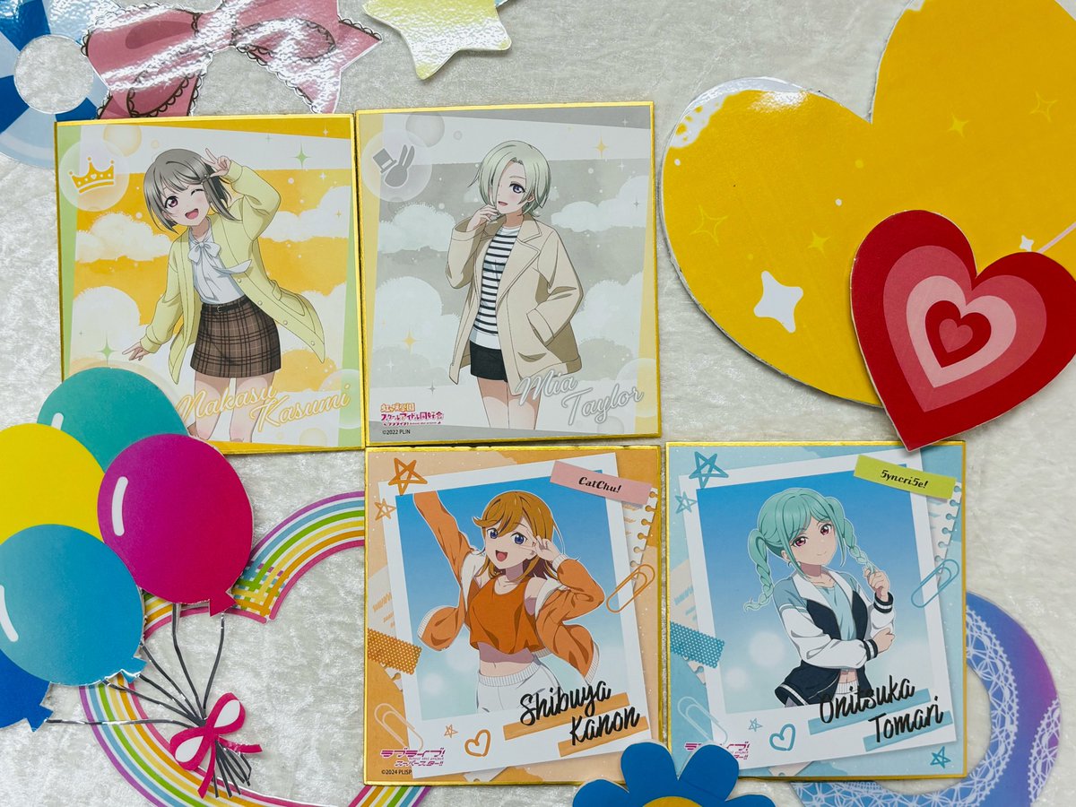 GiGO コラボカフェ ラブライブ！シリーズ15周年』 🃏商品紹介🃏 硬質