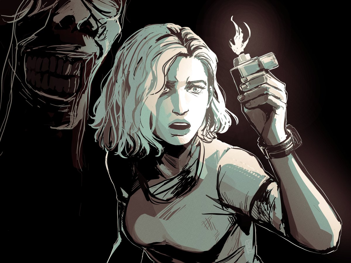 behind you
#REBHfun #ResidentEvil #ResidentEvilRequiem #graceashcroft #sketch