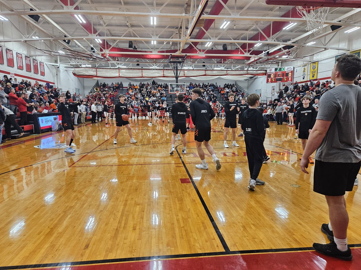 I am at Wauseon HS tonight where <a href="/lctigerhoops/">Liberty Center Boys Basketball</a> (14-7, 5-1) can win a share of its second NWOAL title in three years against Wauseon (7-14, 4-2).

Tip coming in moments. Starters being announced now.