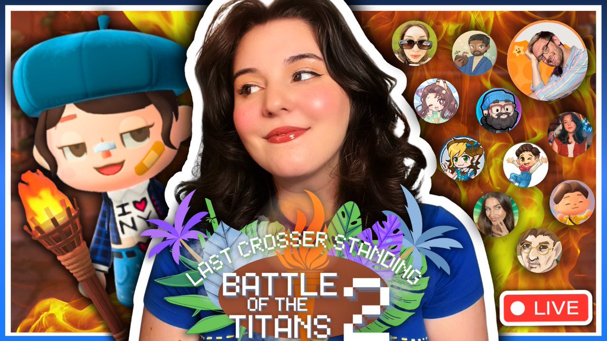 paytons_corner's tweet image. 🔥I’M LIVE NOW COMPETING IN @EJPlayss LAST CROSSER STANDING 

If you’ve ever wanted to see Animal Crossing Survivor come tune in! 

Watch my POV down below and check out the main stream and let them know you’re #TeamSloth or #TeamPayton 🦥