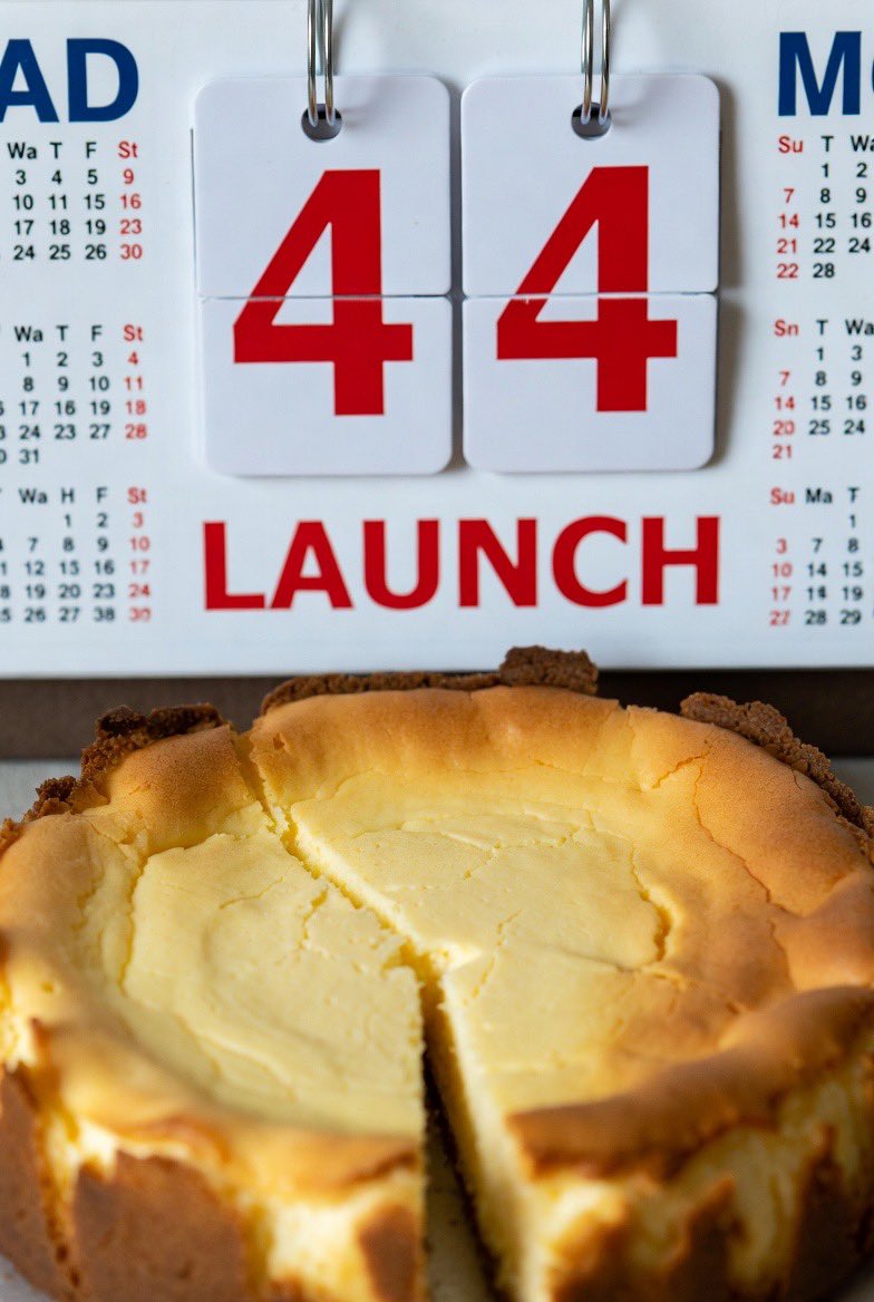 30USDcheesecake's tweet photo. 44 days left for launch 🚀 https://t.co/ibdJZQWUKf