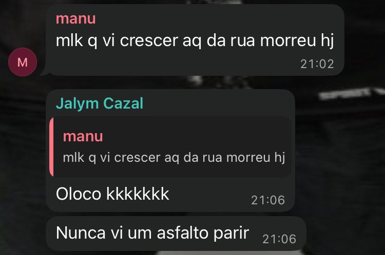 TrevisKassio's tweet image. RT @leitedesaco23: eu to passando mal pqp