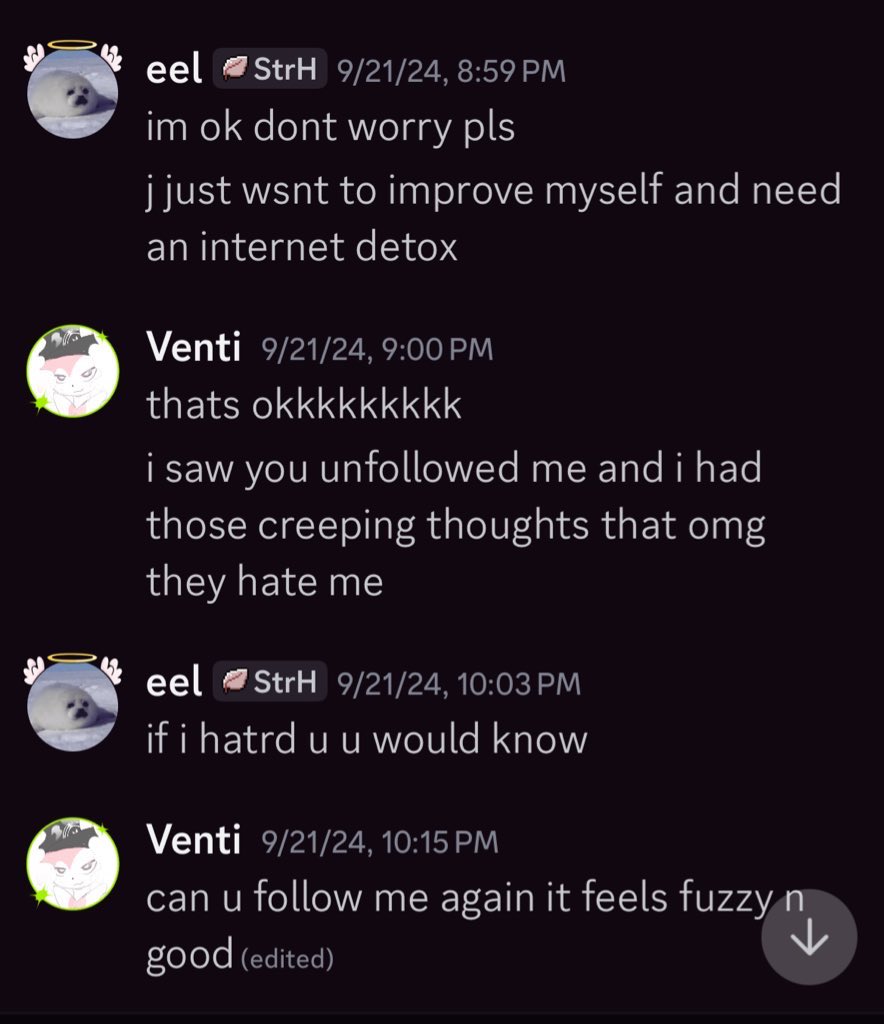 CHUDFURSONA's tweet photo. unrelated to the tweet here are some unreleased messages of pixie grooming me when my relationship was in shambles. i was still a minor at this time. https://t.co/84JGMQOin4