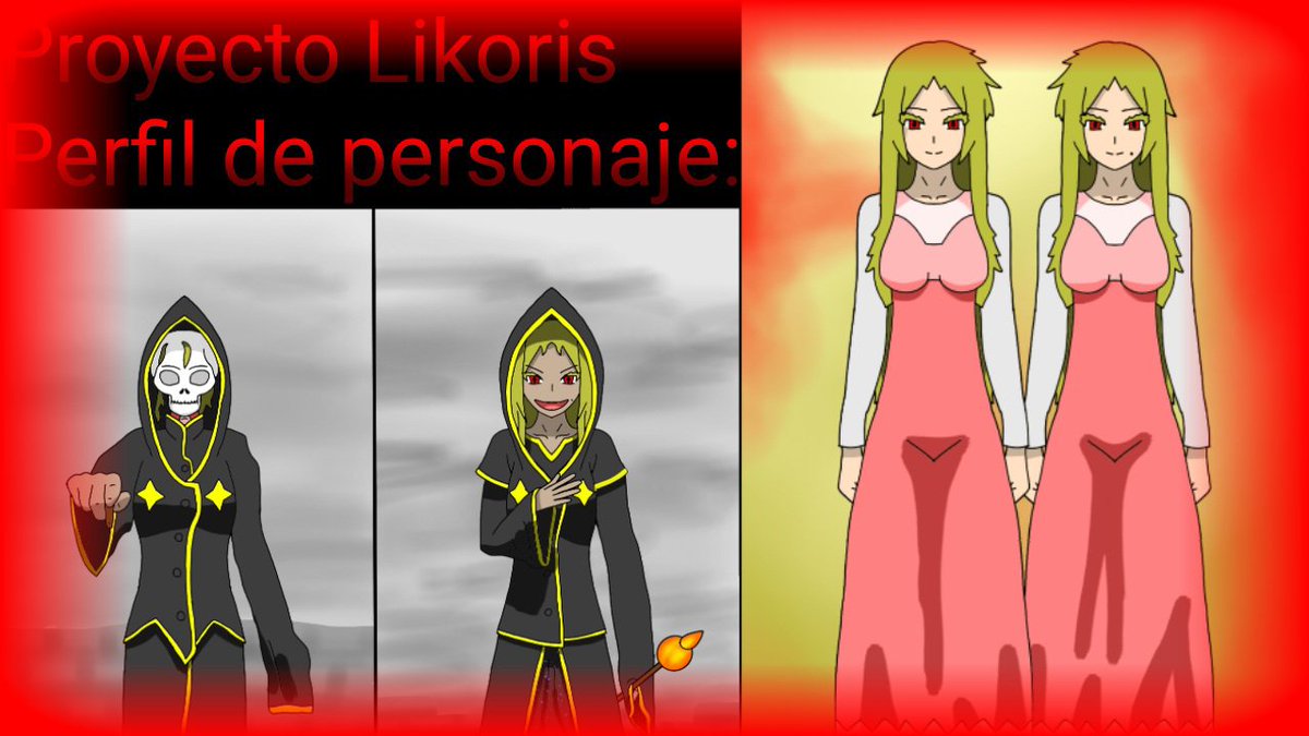 HOLA CÓMO LES VA GUSANOS?! Hoy subí un nuevo video sobre dos villanos de mi serie de novelas, Likoris, las gemelas Mayer. Son las villanos finales del volumen 2, aunque realmente no aparecen hasta la batalla contra ellas, donde ambas mueren.