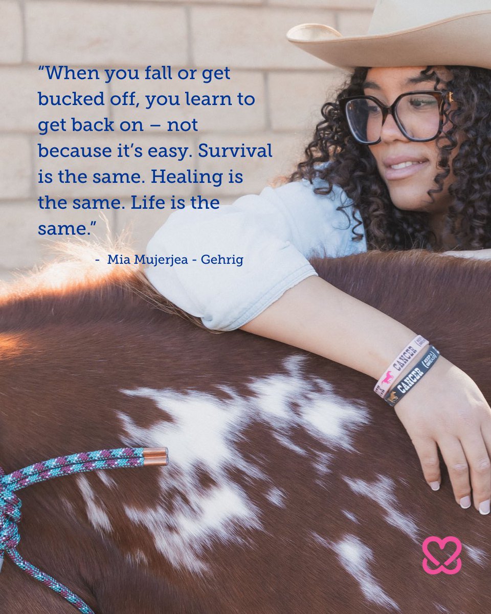 keepabreast's tweet photo. Itβs time to #GiveCancerTheBoot π€
Mia β daughter of Keep A Breast Co-Founder Mona β grew up with breast cancer advocacy as part of her everyday life. As the daughter of a survivor, her perspective is powerful.
From horseback riding to resilience, she shares what this movement has meant to her.
Read Miaβs interview β
https://t.co/Pszzk9OZwT