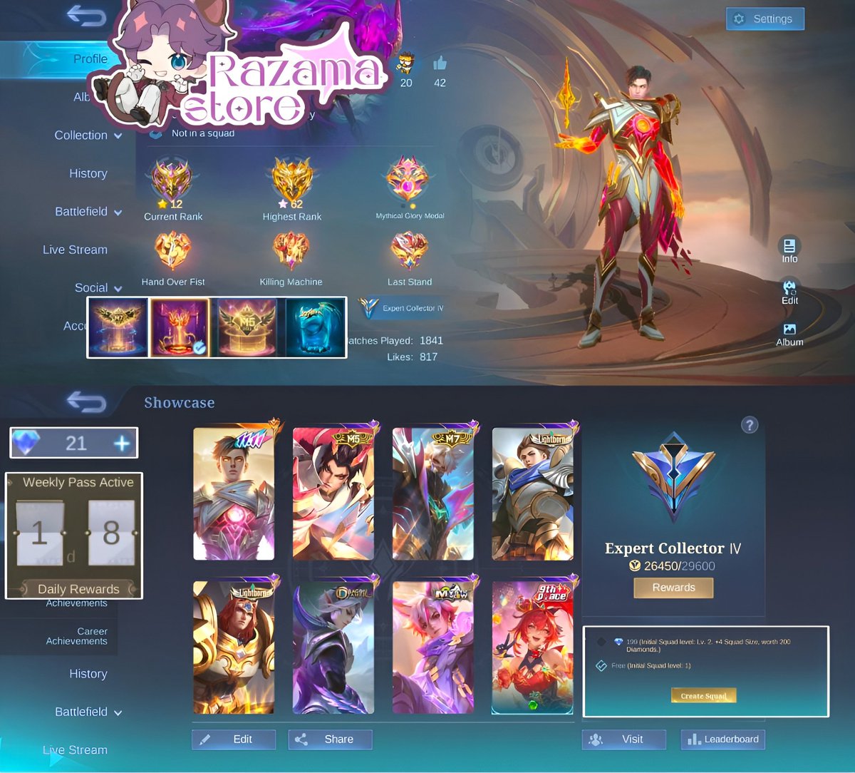 razama store || @ mt after dm || fsr wa di bio tweet media