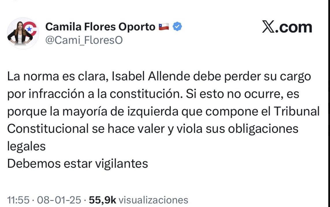 Ella ya dijo lo que corresponde en estos casos...
Lo tiene CLARITO