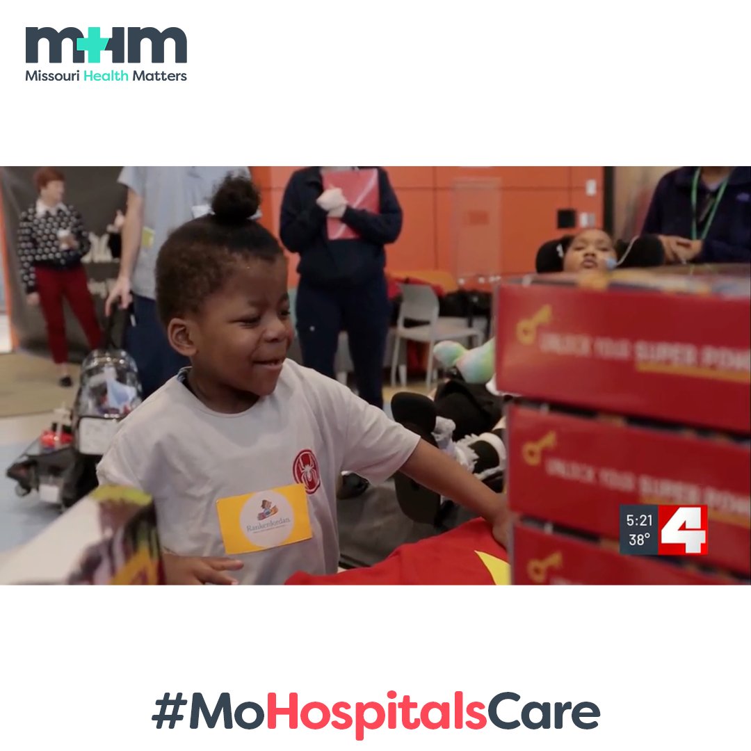 MOHealthMatters's tweet photo. "@RankenJordan Pediatric Bridge Hospital, Build-A-Bear Workshop and a local TinySuperheroes non-profit teamed up to help young patients recognize their own inner strength."

https://t.co/Es0OS6McHb
via KMOV 

#MissouriHealthMatters #MoHospitalsCare https://t.co/n7gegWYm8k