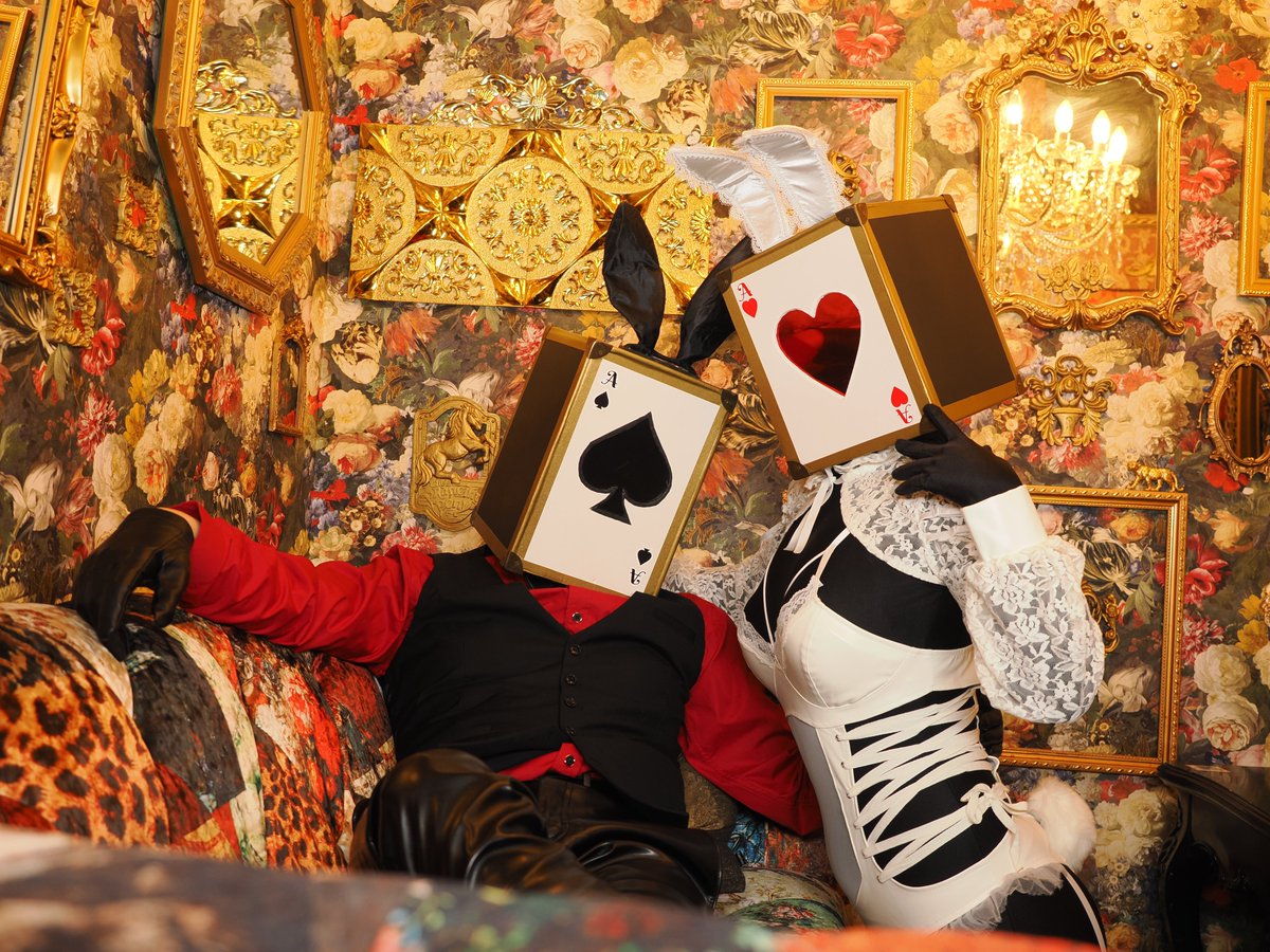 ✨🍷ようこそ楽園へ🍷✨

📺akaneさん(<a href="/3ak_ka3/">🌏ᵃᵏᵃⁿᵉ@</a>)
♥️アギ(<a href="/ketumgmg/">アギ</a>)
♠️さわら(<a href="/neko_koneko1986/">さわら</a>)
📷巧郎さん(<a href="/C35703430/">C.巧郎</a>)

#異形頭バニーたちの楽園