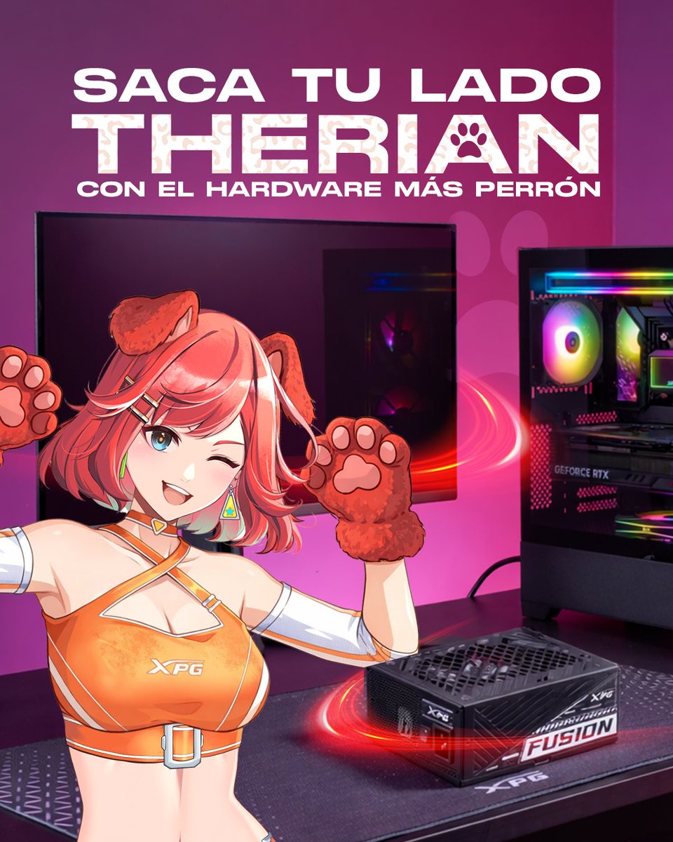 Cuando te dicen que "juegas como animal" y tú de: ¡OBVI , traigo el hardware más perrón! 🐶🐾

Saca tu lado Therian y muerde el lag con este combo:
🖥️ Monitor RIFT.
⚡ Fuente FUSION.

¡Auuuuu! 🐺🎮

#XPG #SetUpGamer #Gamer #waifu