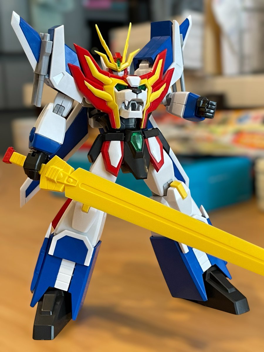 今週のパチ組進行 グレートエクスカイザー コトブキヤの勇者シリーズは