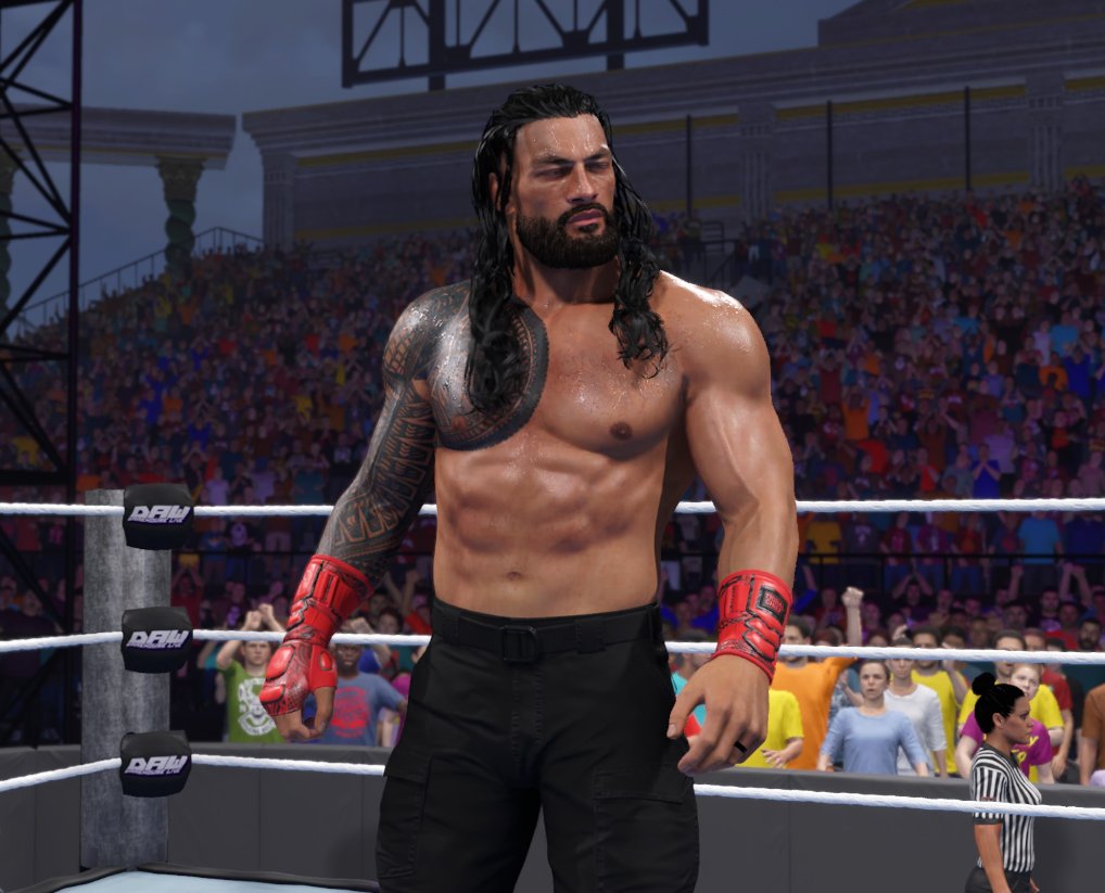 Roman Reigns gets the win over TYF!