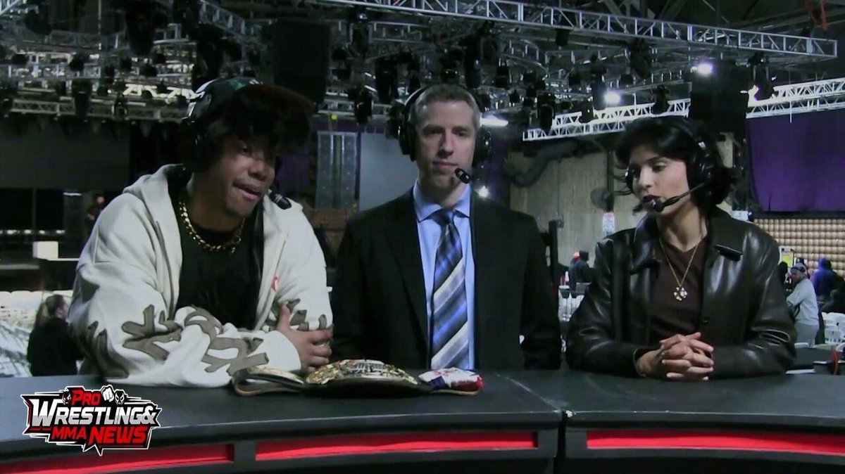 PWMMANews's tweet image. #HOG Cruiserweight Champion Daron Richardson is on the Panel before the show. #NoTurningBack He's there talking about Sweet Cheeks VS Diamond; if Sweet Cheeks wins he'll get another shot at the HOG Cruiserweight Championship. -Mr.Wolf🐺🤘🏽😎👍🏽