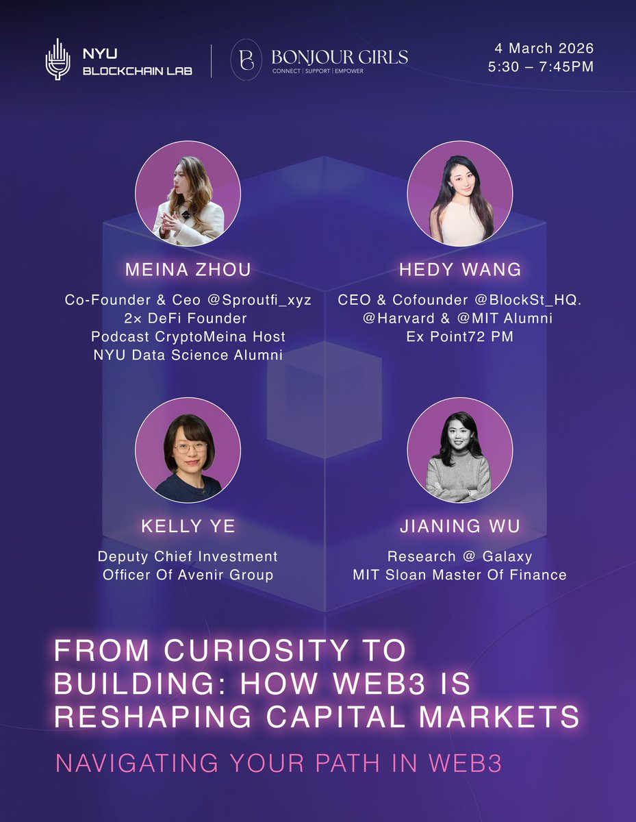 Blockchain Lab at NYU tweet media