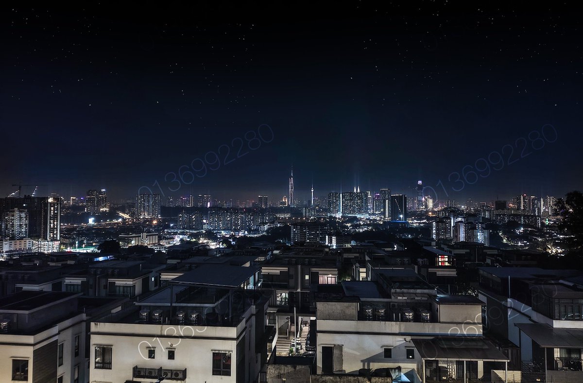 radenoactive's tweet photo. Unobstructed view of KL Skyline (there is high end low density residential across the property, so unlikely no future high rise development to block the view, plus the property is on uphill area) https://t.co/fDuDZbhZG7