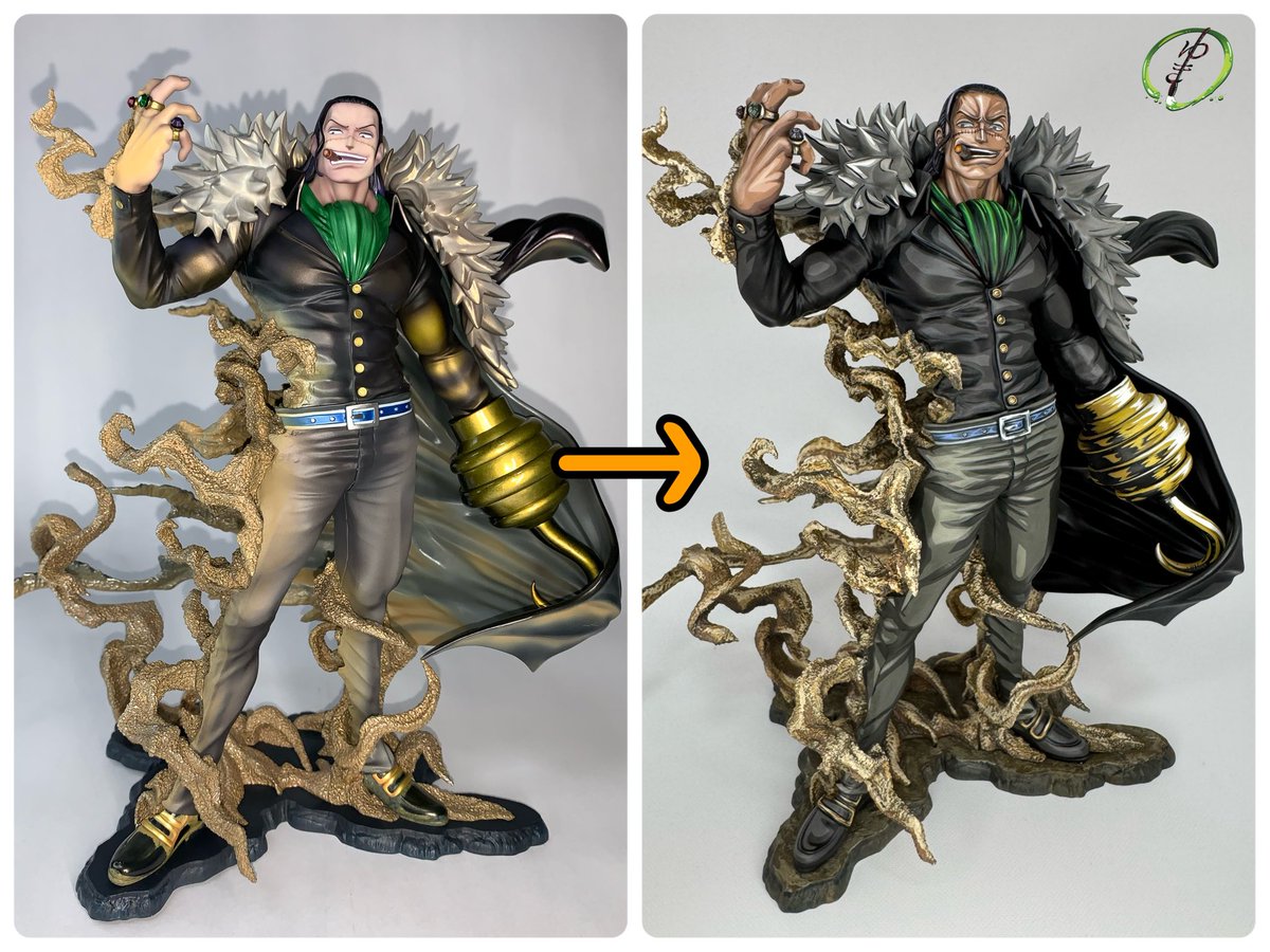 クロコダイル別アングル＆BeforeAfter📸