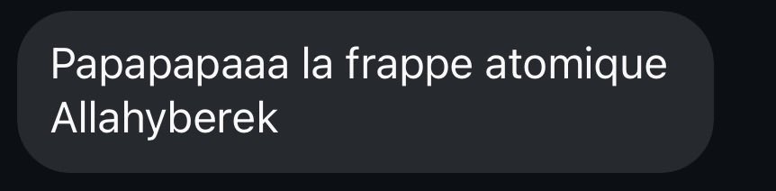 Et bah moi je reçois un t’es drôle + tu sens bon +