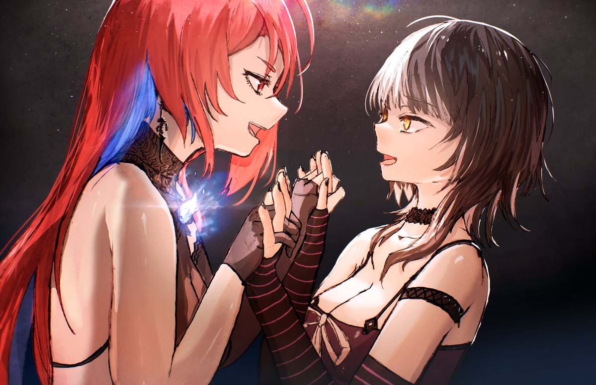 "How 'bout you bark like a chicken for me."

#BloodflameArt #ShiorinSketch