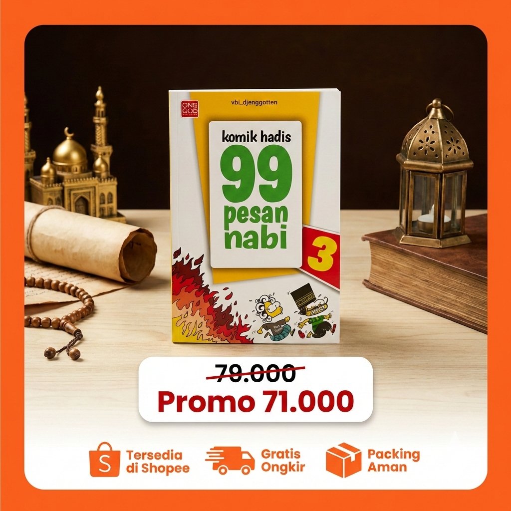ibcjogja's tweet photo. Bisa order via shopee ya
Komik 99 pesan nabi
Komik nya hitam putih cuman tebal
https://t.co/B8KbRmhRDI https://t.co/aNPqGEYfCw