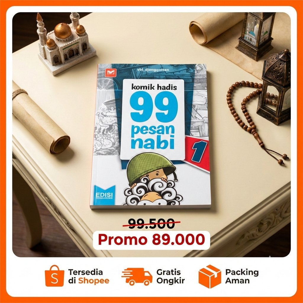 ibcjogja's tweet photo. Bisa order via shopee ya
Komik 99 pesan nabi
Komik nya hitam putih cuman tebal
https://t.co/B8KbRmhRDI https://t.co/aNPqGEYfCw