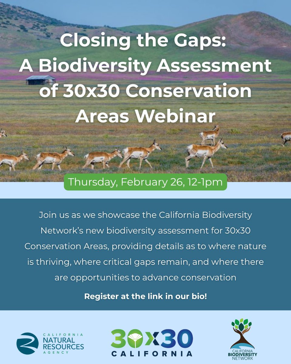 30x30 California tweet media