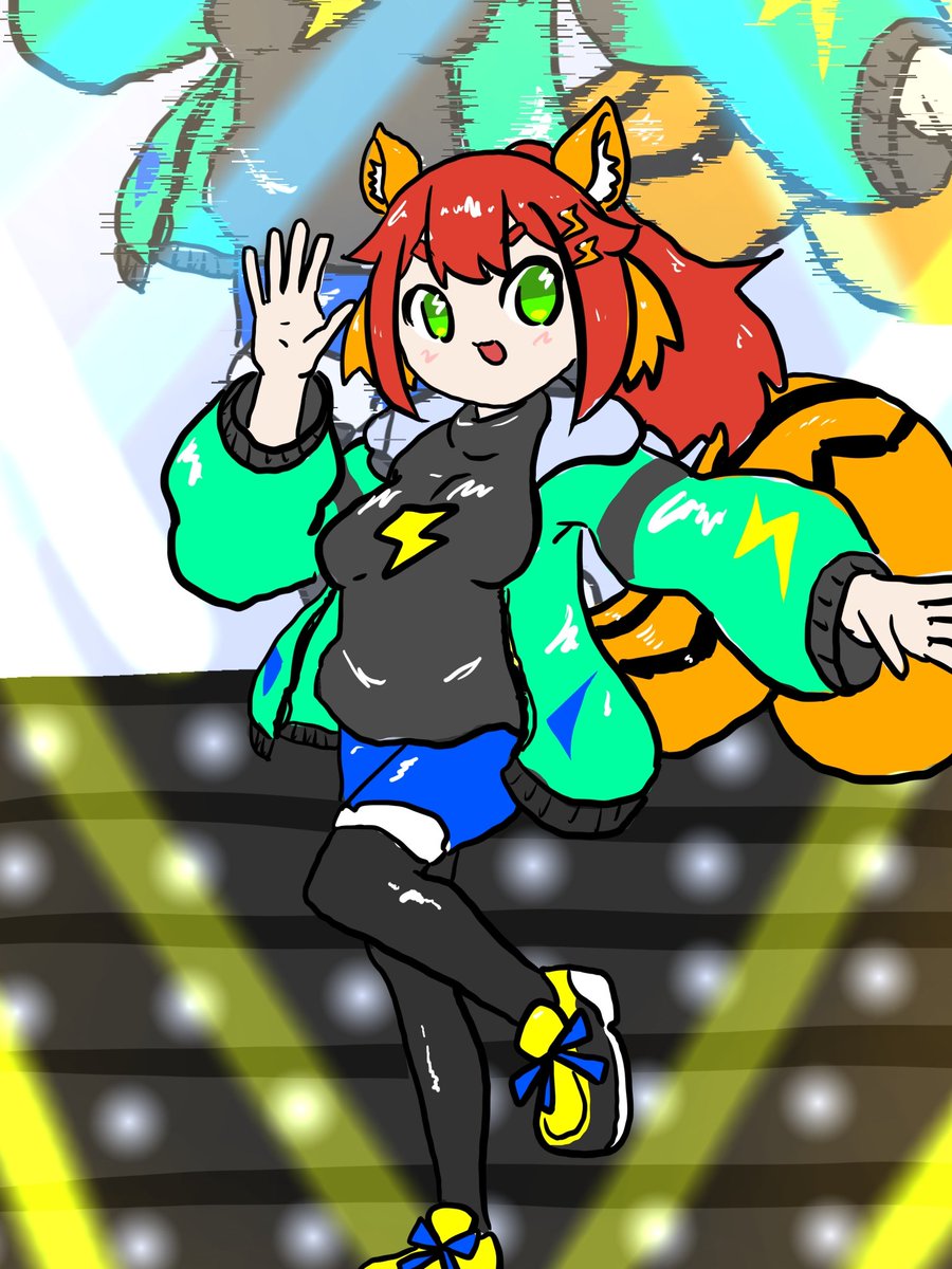 #らいらいスケッチ　#スバ友トーーーク
もうすぐスバ友トーーーク1周年！
おめでとうございます！