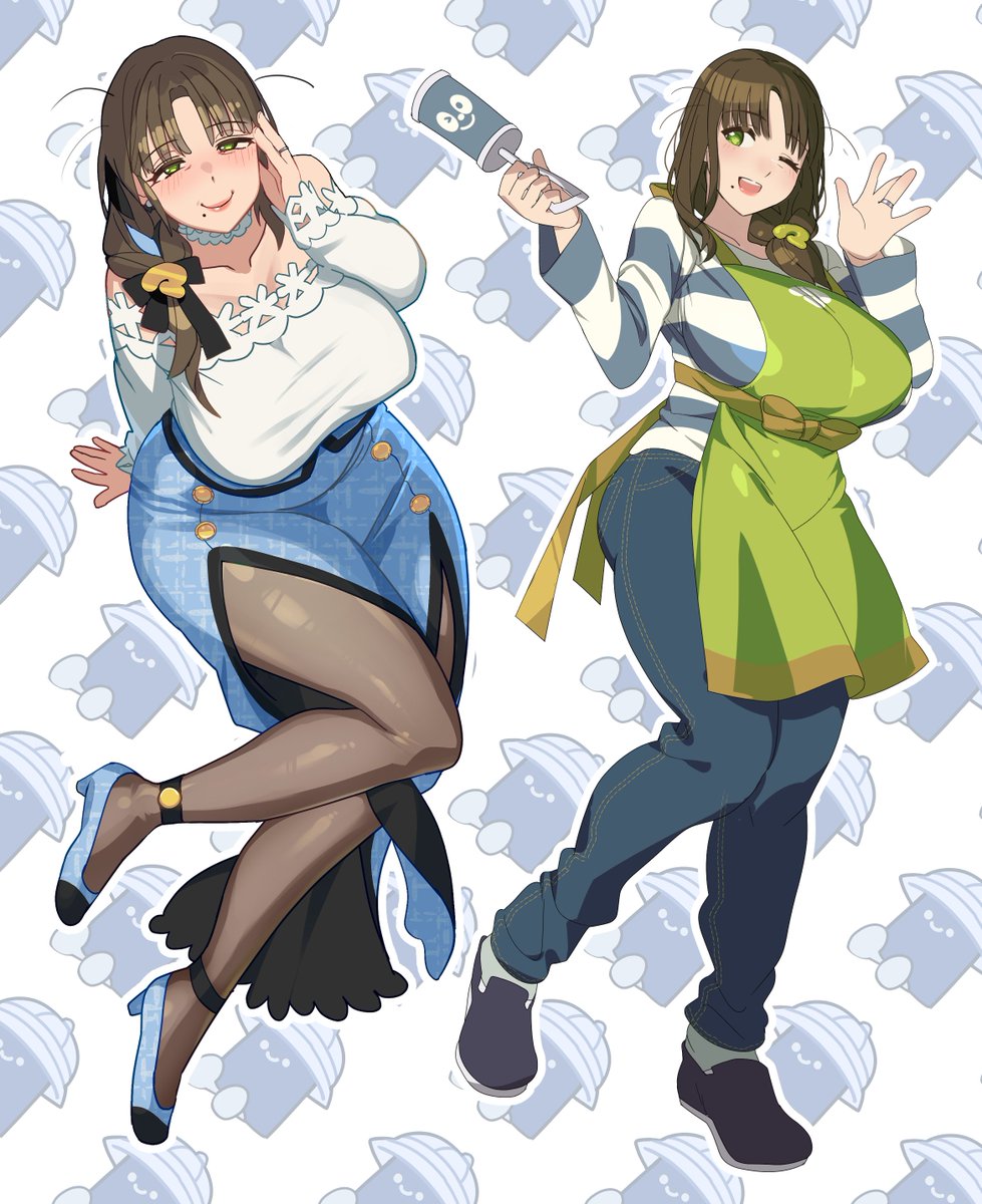 suminetukusi's tweet photo. 背景付き熟女絵1枚依頼出来る方を探しています。
・40代の色気ある肉感たっぷり熟女（画像の熟女です）
・全身、色っぽく優しげな雰囲気、垂れた乳、腹肉、ほうれい線、小皺
・用途：商用利用、グッズ利用
納期：3月末まで
予算：3万円（税込）

熟女描くの得意/好きな方、リプorDMでサンプルいただけると嬉しいです！
#イラスト依頼 #絵師募集 #有償依頼