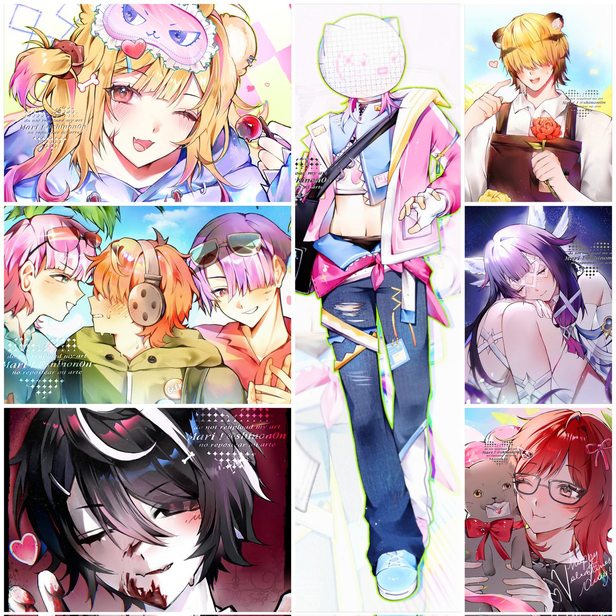 time to make another artist introduction ♡ my name is Mari, im a 18 y/o artist from 🇦🇷, and im currently chasing my dream of being an independent freelancer artist (つω｀* ) here i will leave some of my works and my linktree
#artist #artmoots #commissions linktreeshinonon.carrd.co