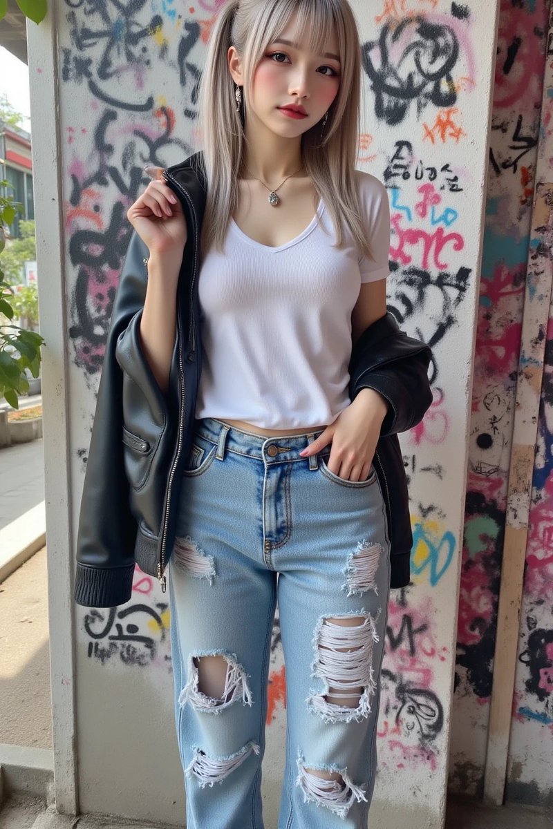 ytakaha37687874's tweet photo. 日常の中の、しなやかな強さ
Keep it simple. Let the denim do the talking.
着飾るよりも、このラフさが今の自分にはちょうどいい。自分らしくいられる服が、一番自分を強くしてくれる。
#AIart #AIGirl #HealthyStyle #DenimLover 
#大人カジュアル #等身大 https://t.co/3vzsjm3bNB
