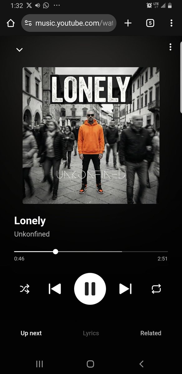Surrounded by Voices, yet untouched by Presence 
There's freedom being alone 
Just go listen to this 🔥🔥🔥 jamz by <a href="/unkonfined/">Unkonfined</a> lnk.to/LonelybyUnkonf…