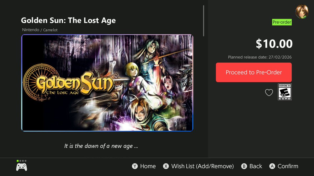 IsaacAdepts's tweet image. Would you fellow adepts want Golden Sun + Golden Sun: The Lost Age to also become standalone releases on the Nintendo eShop (ideally half the price of FR and LG)🌞