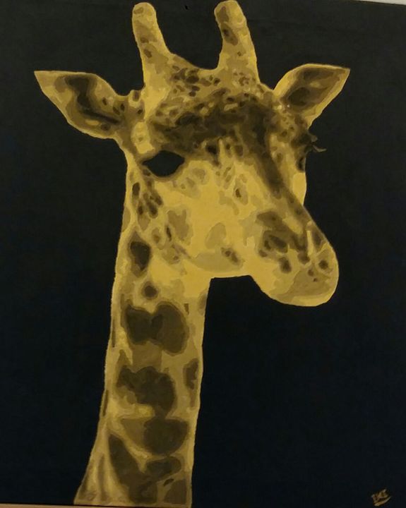Art of the Day! "Giraffe". Buy at: ArtPal.com/imaneKI?i=1733…