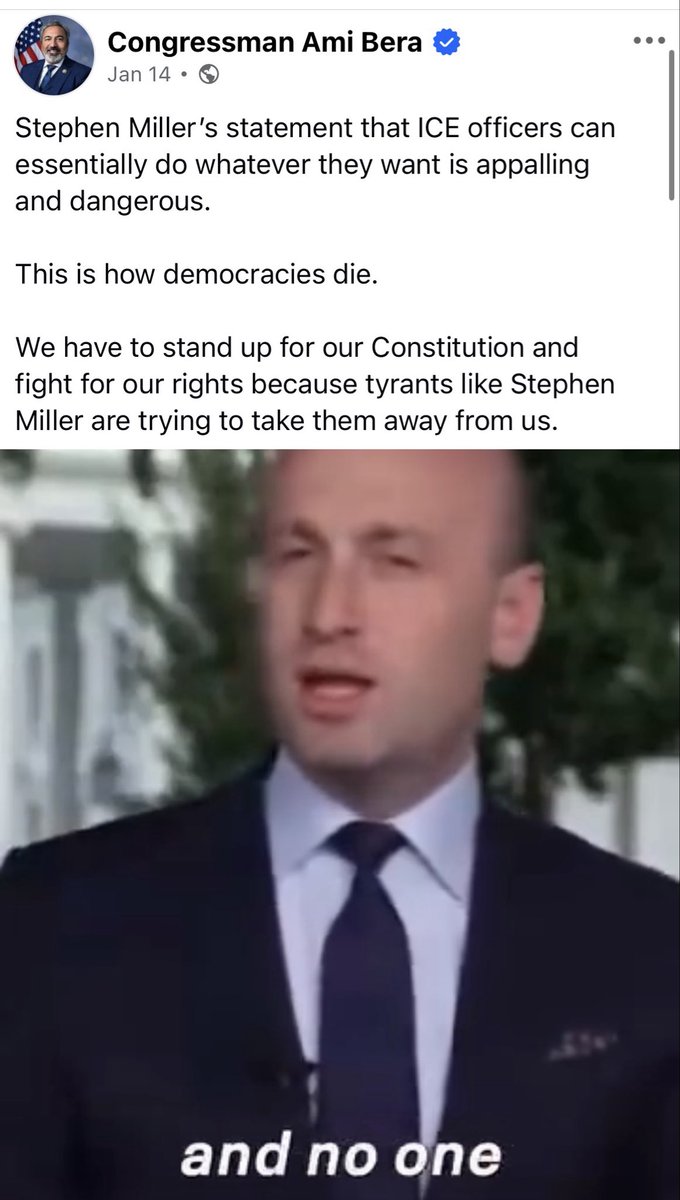 <a href="/Acyn/">Acyn</a> Stephen Miller is an enemy of American democracy.