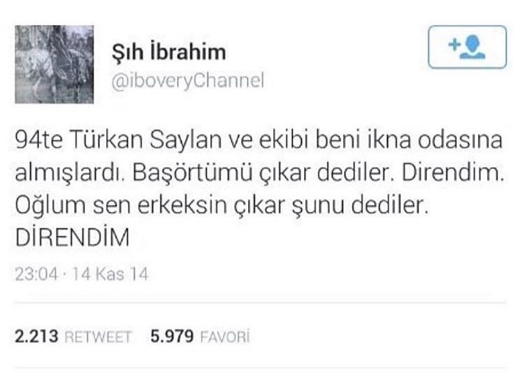 Attığı kolpanın inandırıcılık şu seviyelerde