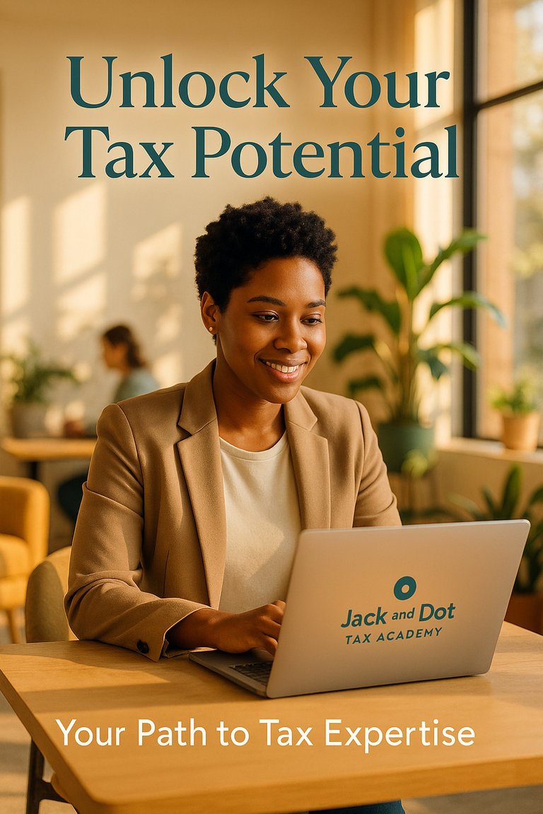 JACKDOT's tweet image. Your dedication to continuous learning through CPE shows clients you are serious about your craft and committed to serving them well. jackanddottaxacademy.com #DedicationToLearning #SeriousAboutCraft #JackAndDotTaxAcademy #CPE #Commitment #ServeThemWell