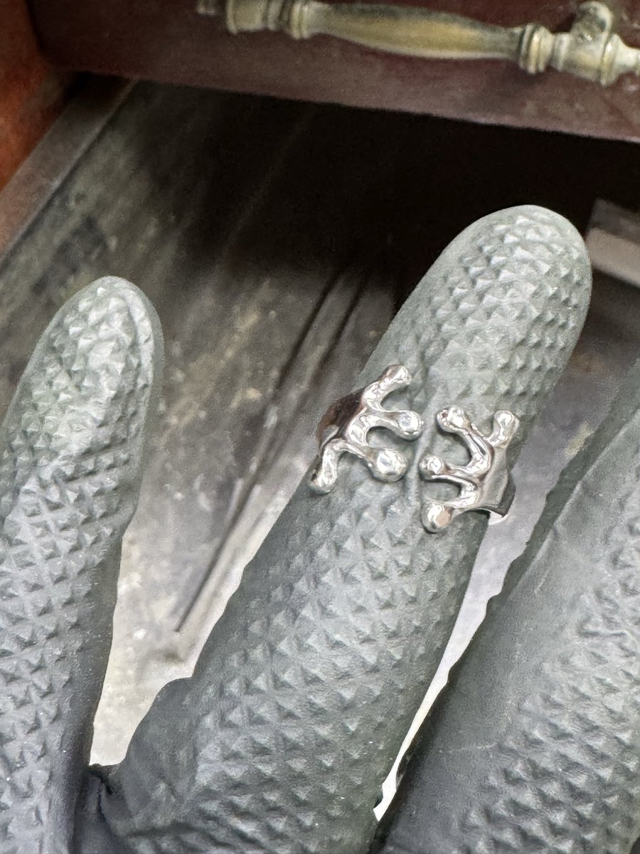 ARMSsilverworks's tweet image. カエル君🐸手のリング出来上がりました、本日より店頭並びます^ ^！
armssilver.com