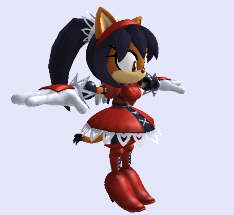 the arcade outfit will be one of the alt costumes btw :)

i modelled the new accessories back when i was still learning some of the basics after some research on the original human character from FV